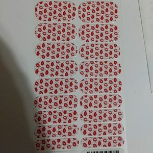 Jamberry With A Kiss nail wraps (B3=free shipping)